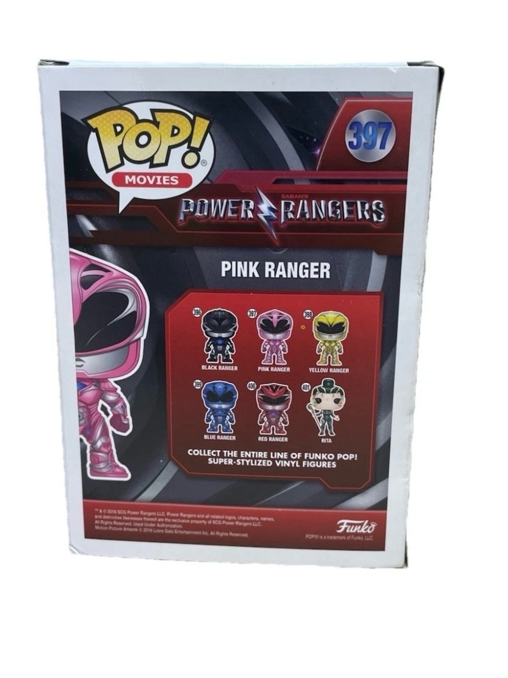 Funko Pop! Vinyl: Power Rangers - Pink Ranger #397 - Picture 3 of 5